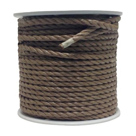 Clean All J3232S0300S Twisted Poly Rope Spool Brown - 0.5 in. x 300 ft. CL2516095